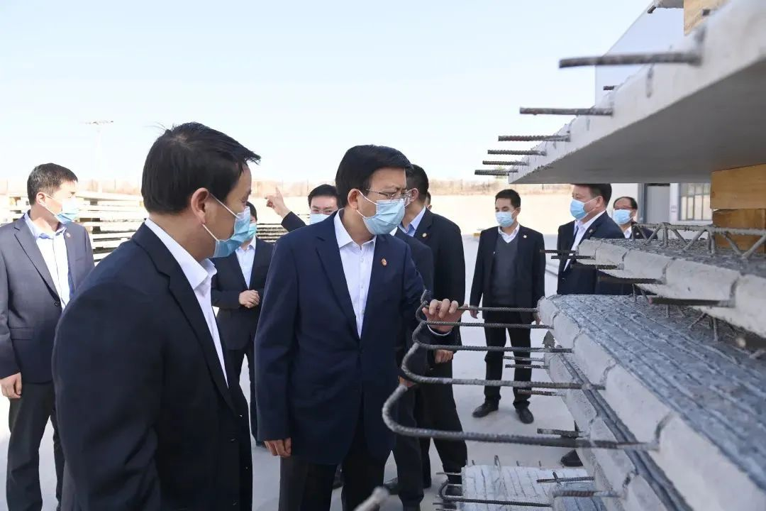 張義光、毛繼東帶隊赴陜建銅川片區(qū)調研