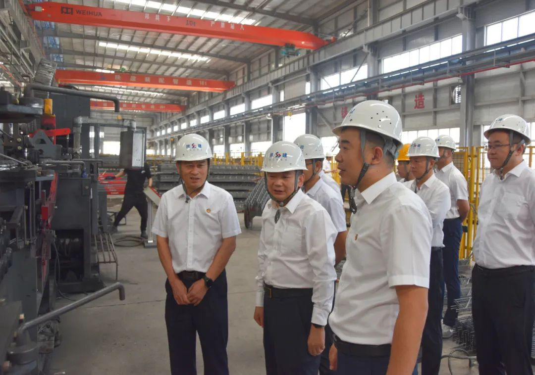 陜建產投集團董事長付超鋒、總經理王政一行赴集團銅川片區(qū)企業(yè)調研指導